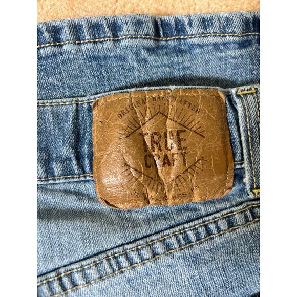 True Craft Jeans Mens 30x32 Pants Straight Relaxed Denim - Picture 5 of 6